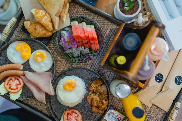 In-room breakfast experience