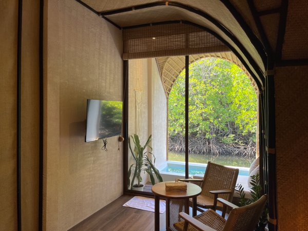 Private jacuzzi at Salty & Sunny Koh Kood